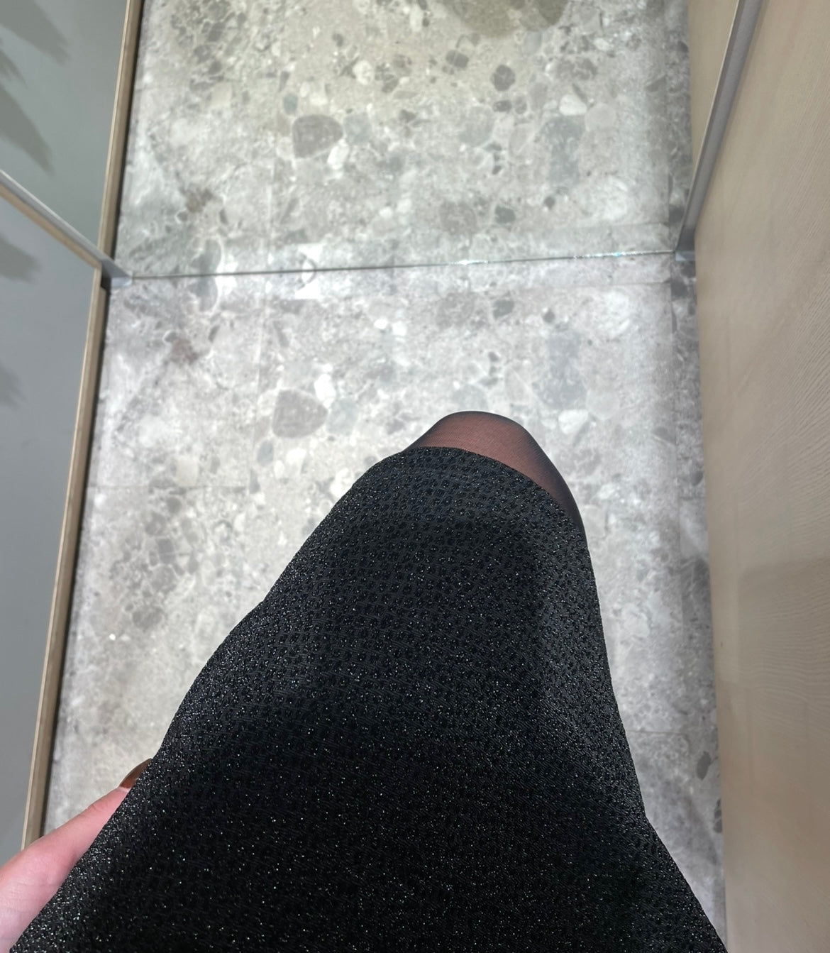 PCJINA Short Dress - Black